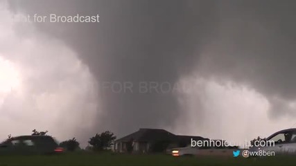Ужасяващи кадри от торнадо в Оклахома 1