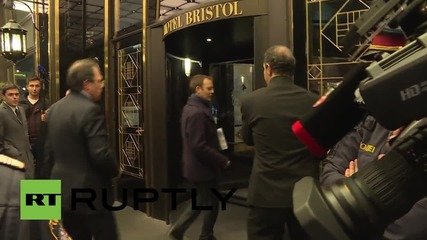 Austria: Lavrov arrives for meeting with Zarif in Vienna