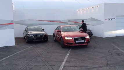 Audi със система за автономно паркиране