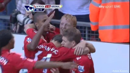 Liverpool 1 - 0 Arsenal - Ngog Gol