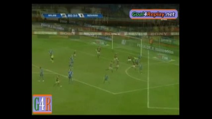 Milan - Novara 2 - 1