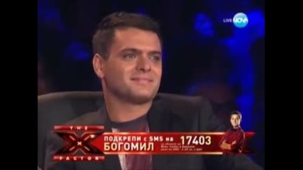 Bogomil Bonev - Viva La Vida (live) X Factor Bulgaria '11