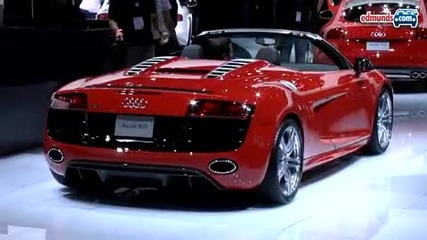 New Audi R8 Spyder @ 2009 L.a. Auto Show