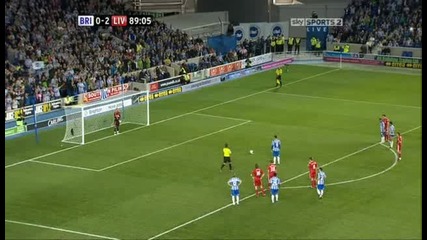 2011-09-21 Brigthon vs Liverpool 1-2 Barnes (90 pen) Lc
