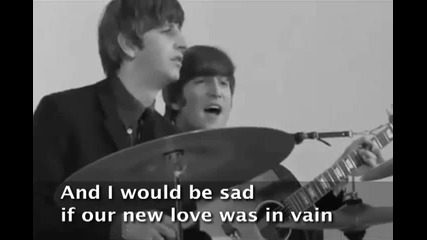 Beatles - If I Fell (karaoke)