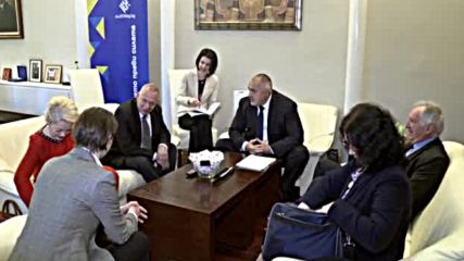 Бойко Борисов се срещна със сръбския премиер Ана Бърнабич