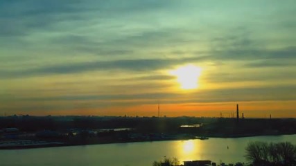 Петербург. Весна. Time lapse. Химический рассвет