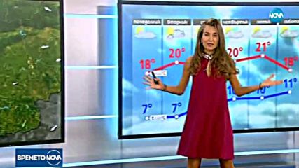 Прогноза за времето (01.10.2017 - централна)