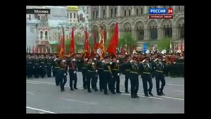 Парада на победата в Москва /русия 2012 на Червения площад !!!