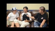 One Direction - Найл и Луи дават интервю за Hot 95.7