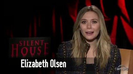 Звездата Елизабет Олсън промотира филма си Тихата Къща (2011)