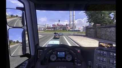 Euro Truck Simulator 2 До гаража и работа по него