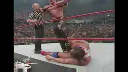 Wwf Judgment Day 2001: Chris Benoit vs Kurt Angle p2