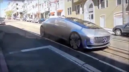 Страхотен Mercedes по улиците на Сан Франциско