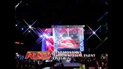 Raw 800th Episode Steel Cage Match! (hq)