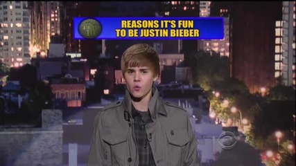 Top 10 Забавни причини да си Justin Bieber // 04.02.2011 