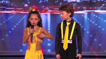 Вижте уникалните Яша и Даниела които побъркаха всички в Америка търси талант с танца си !