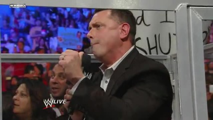 Raw The Rock birthday bashes Michael Cole