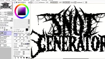 Speed Art_ Logo Design Deathmetal_deathcore_ It's Free