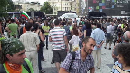 Протести срещу закона на горите 14-ти юни, Орлов мост, София -01