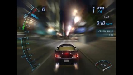Nfs Underground 2 Drag - 14th amp; Vine - 18.92 with Honda S 