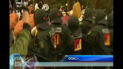 Сблъсъци между полиция и екозащитници в Германия, 07 ноември 2010, Pro Bg Новини 