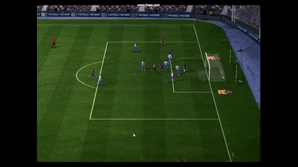 Гол с пета на Вия на Fifa 11 