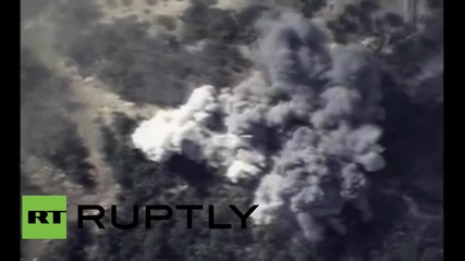 Syria: Russian airstrikes destroy ammo dump near Latakia