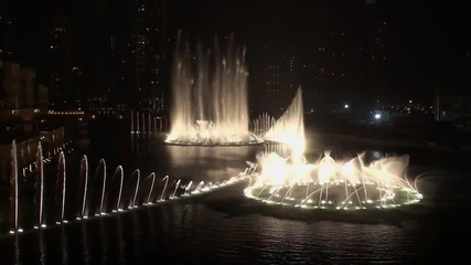 Един от най-красивите фонтани в Дубай – Baba Yetu.