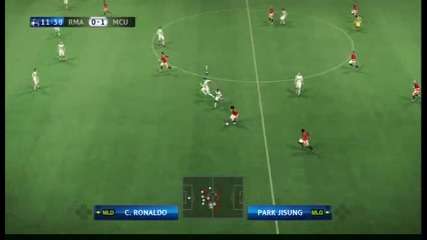 Pes 2010 - Реал Мадрид vs Maн Юнайтед 