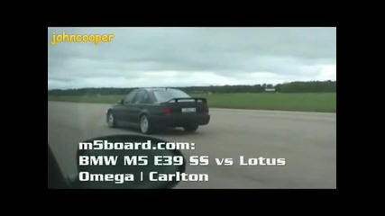 Lotus Omega vs Bmw M5 E39 
