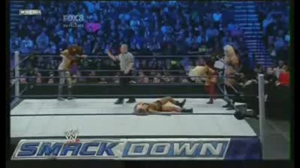 Maryse & Michelle Def. Maria & Eve