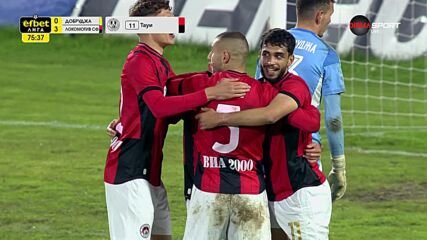 Goal by Lokomotiv Sofia