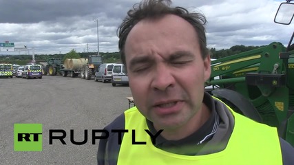 France: Farmers block German trucks on border as food prices sky-rocket