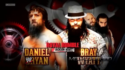 Royal Rumble 2014 Match Card - Daniel Bryan vs. Bray Wyatt