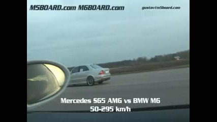 Mercedes S65 Amg vs Bmw M6