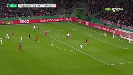 Б. Мьонхенгладбах - Байерн Мюнхен 3:0 /първо полувреме/