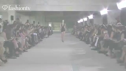Anthony Vaccarello Runway Show - Paris Fashion Week Spring 2012 Pfw