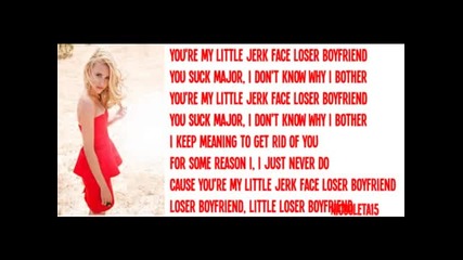 Emily Osment- Jerkface Loser Boyfriend (with Lyrics On Screen)