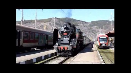 Страхотен парен локомотив в Дупница 