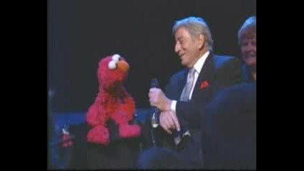 Tony Bennett and Elmo