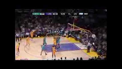 Kobe Locks Mvp with 29 Lakers win Hornets split2