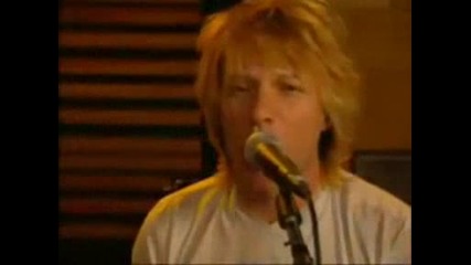 Bon Jovi Joey Live Studio Version