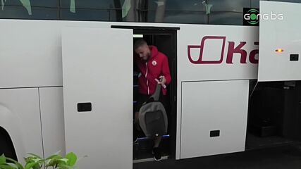 ЦСКА пристигна на Летище София преди отпътуването за Румъния