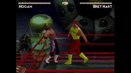 Wcw Nitro Pc Hulk Hogan Vs Bret Hart