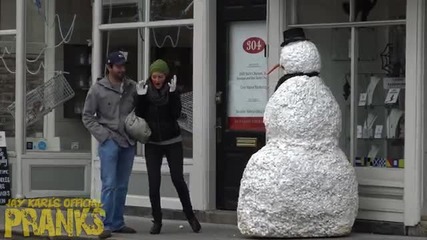 Зловещият снежен човек се завърна - Хелоин 2015г.