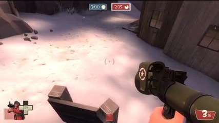 Tf2 Soldier vs Scout Pwnage - Xmas Themed