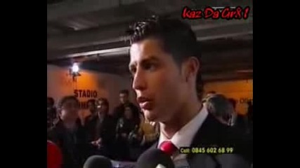 Cristiano Ronaldo Interview - 03.04.08