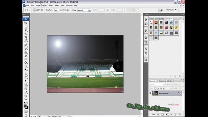 Как да сложим осветление на стадион с Photoshop Cs3 (високо качество) 