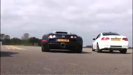 M3 vs. Bugatti.